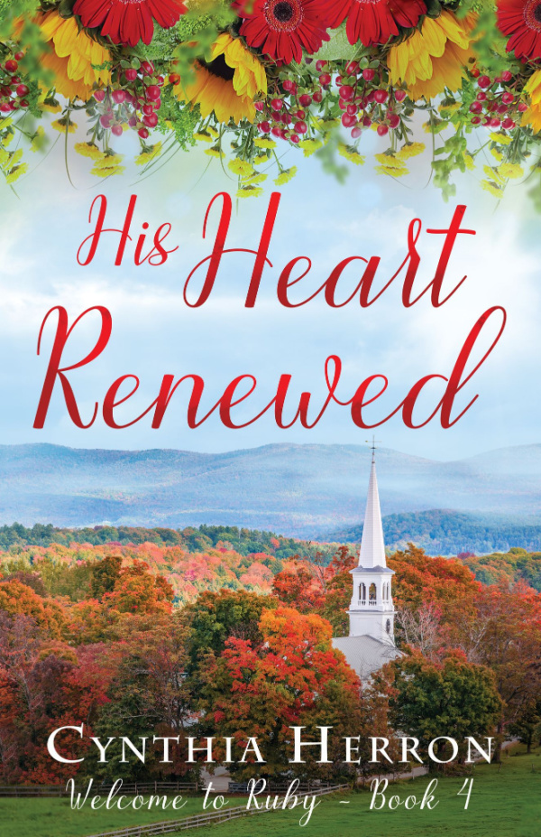 Book Cover reveal for HIS HEART RENEWED by author Cynthia Herron www.authorcynthiaherron.com